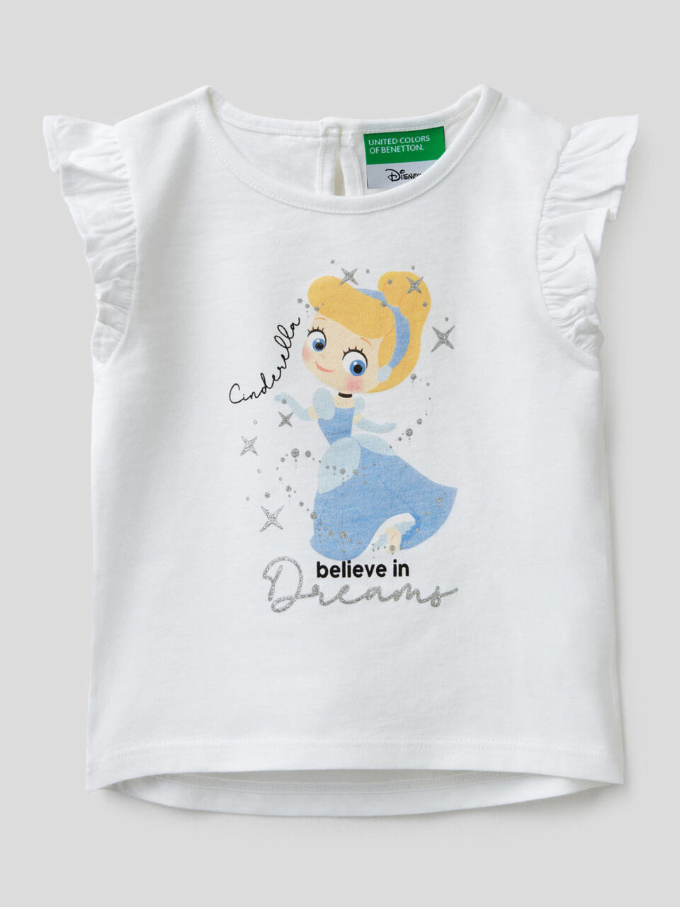 Camiseta con baby de princesa Disney image number 1