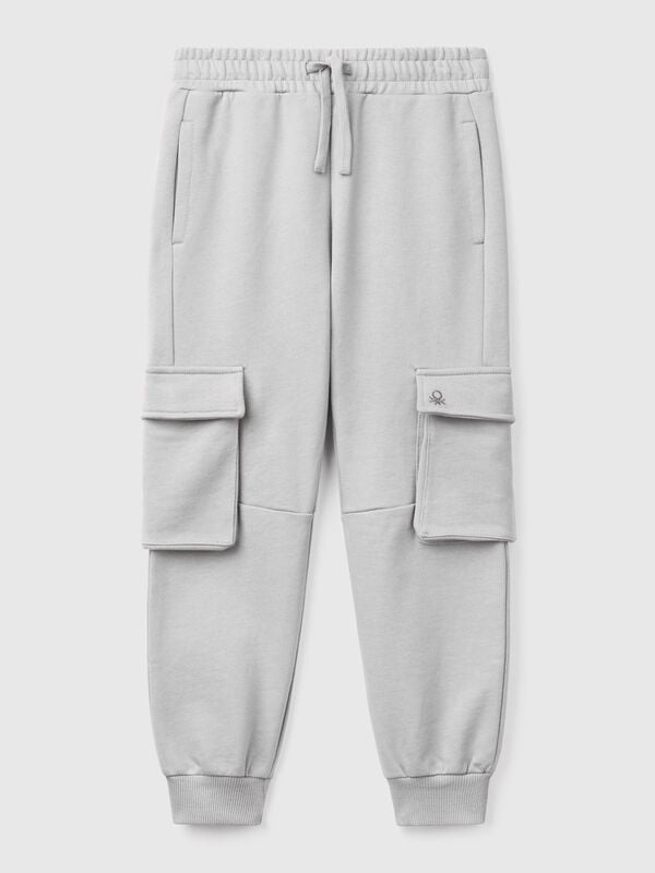 Pantalón cargo tipo sudadera Niño