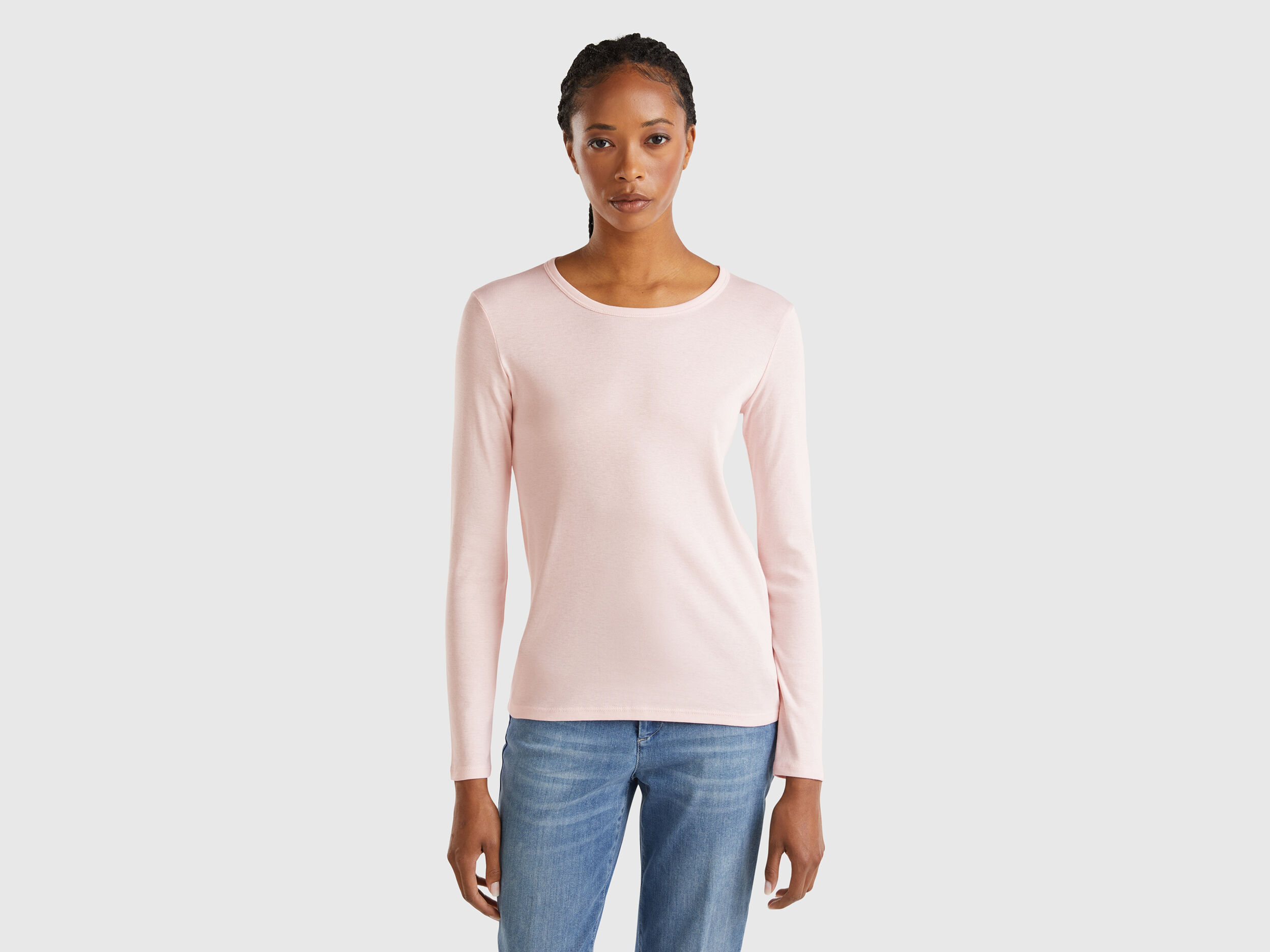Camisetas Manga Larga Mujer Nueva Coleccion 2024 Benetton