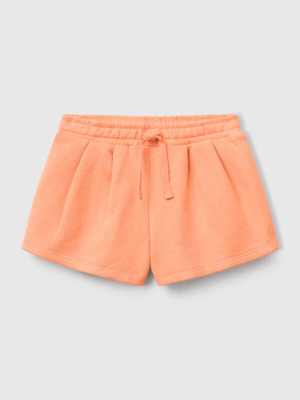 Pantalón corto de felpa de algodón Niña