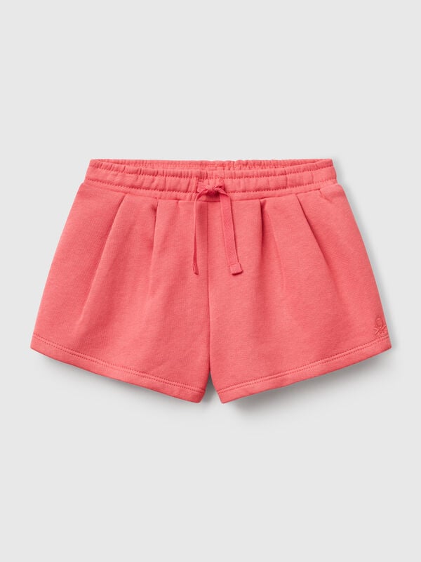 Pantalón corto de felpa de algodón Niña