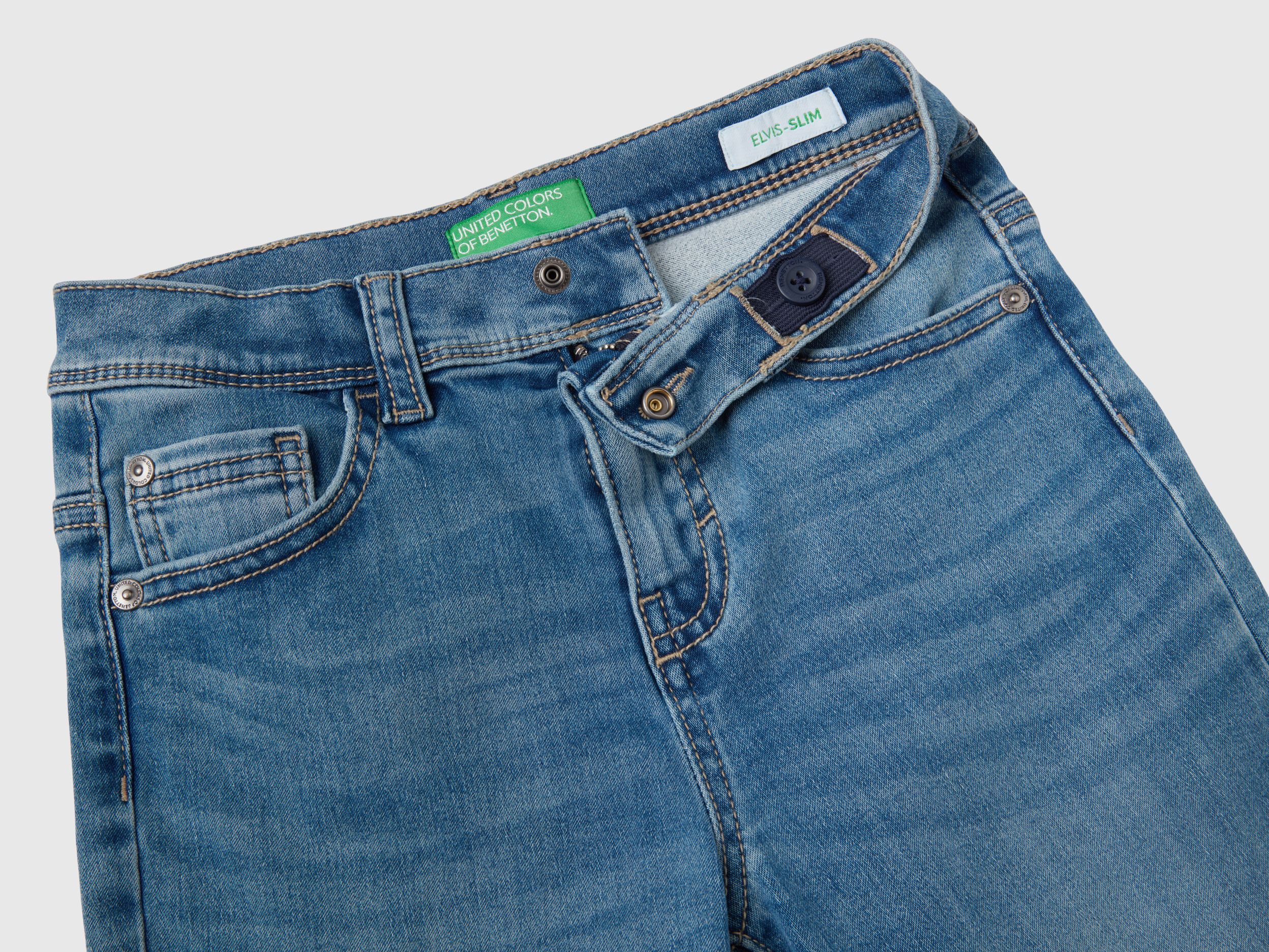 Pantalones vaqueros benetton sale niño