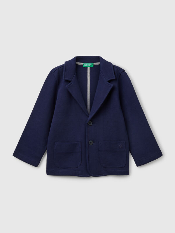 Blazer con bolsillos relajados Niño