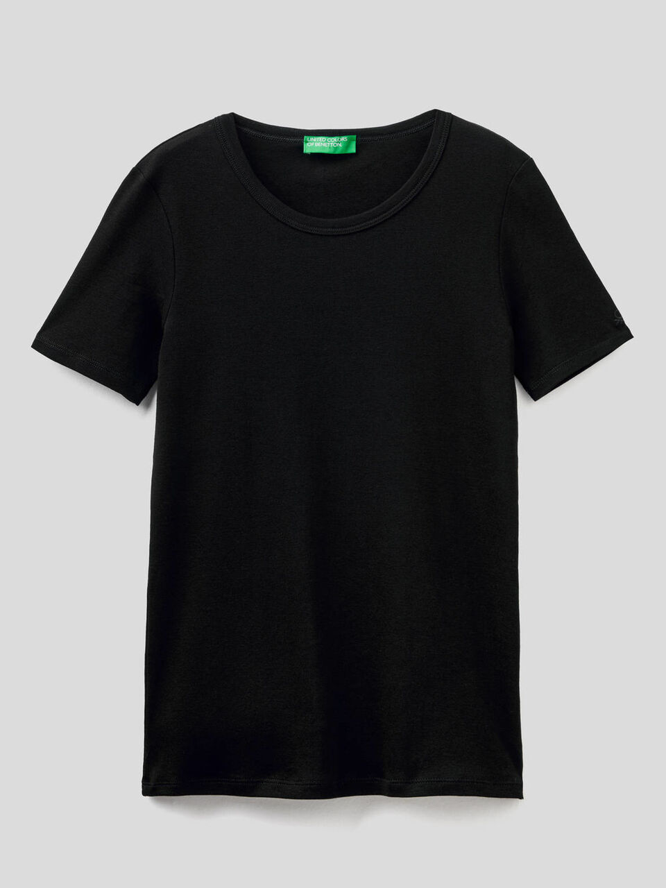 Camiseta de algodón de fibra larga image number 1