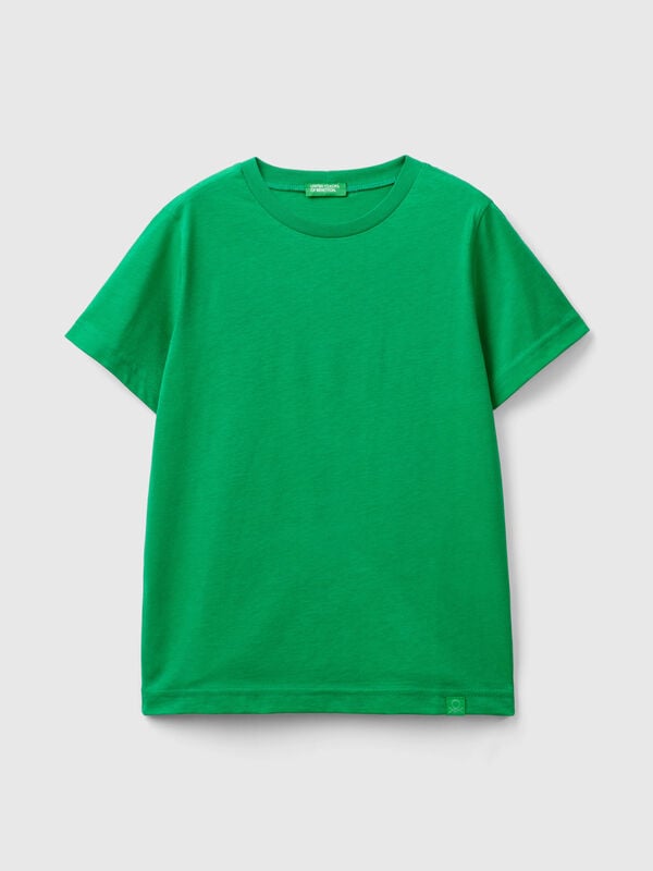 Camiseta de algodón de manga corta Niño