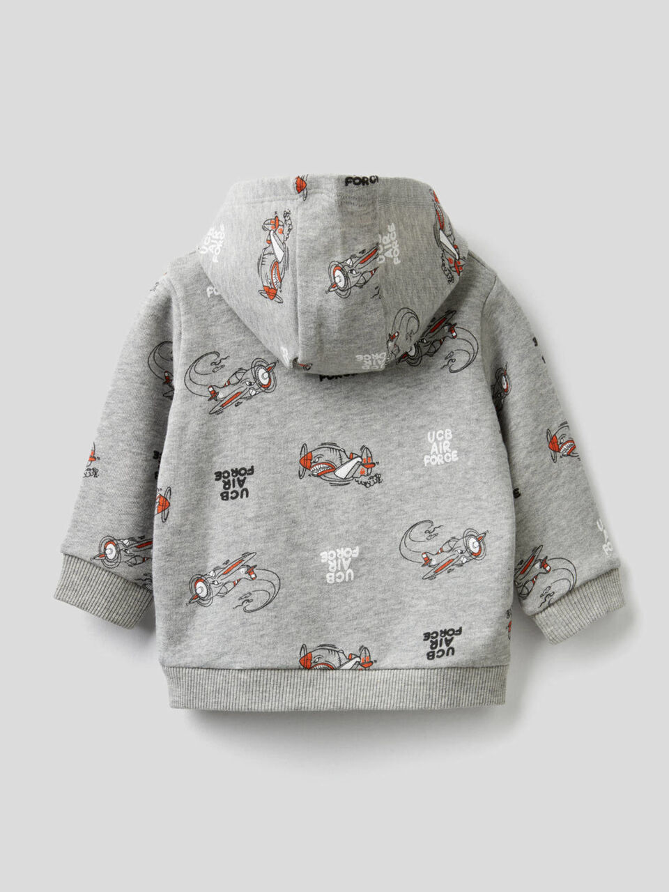 Sudadera estampada de algodón puro image number 2