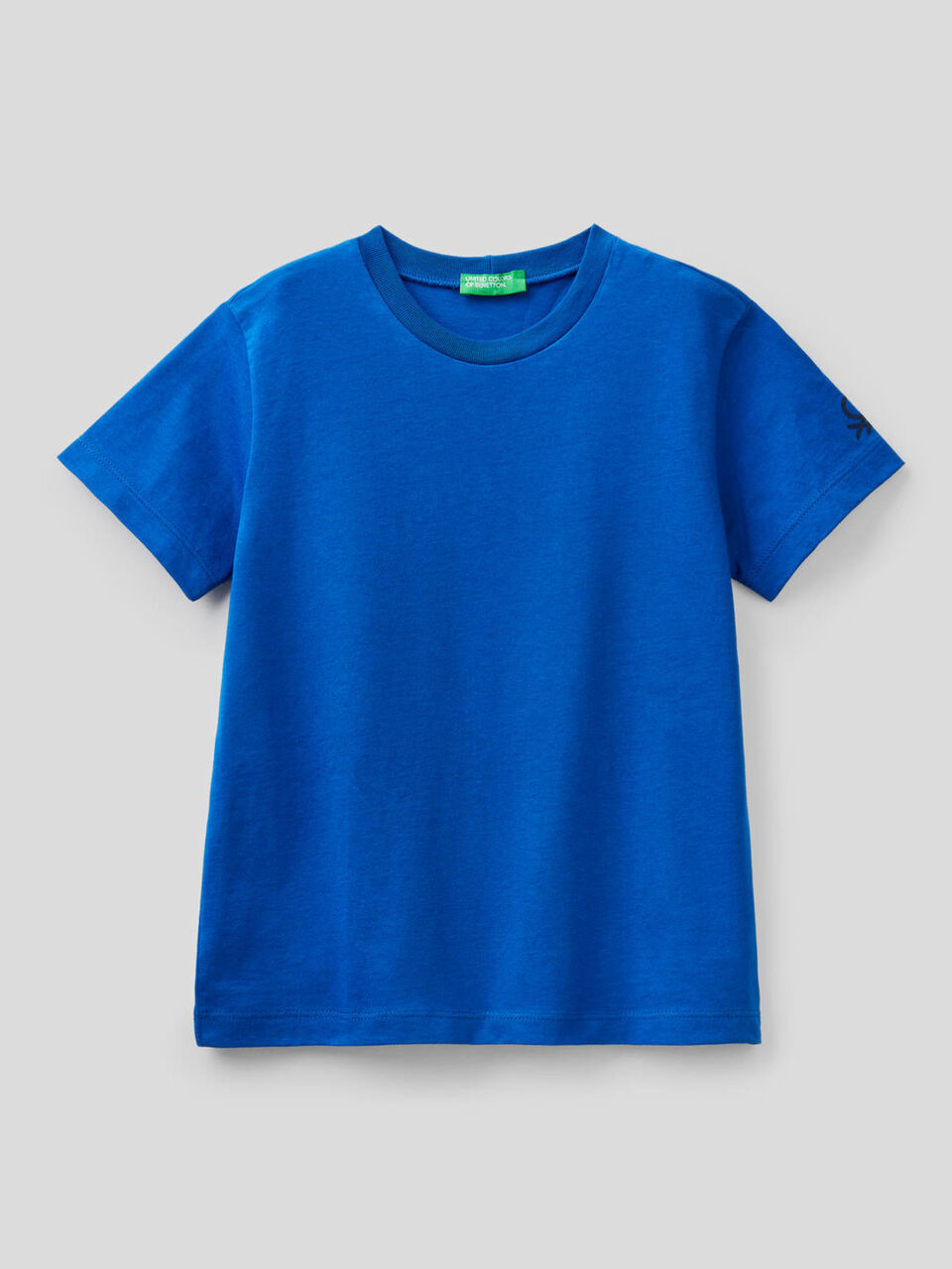 Camiseta de algodón orgánico con estampado de logotipo image number null