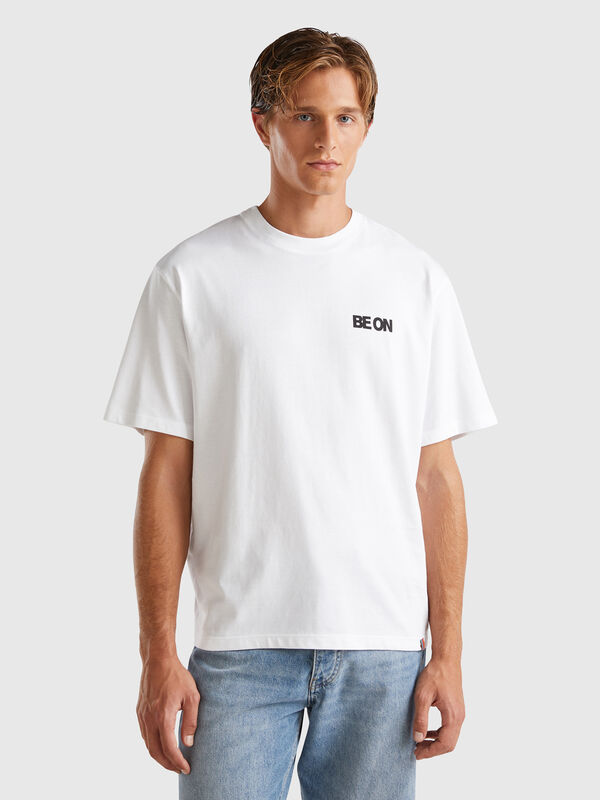 Camiseta oversize de 100 % algodón Hombre