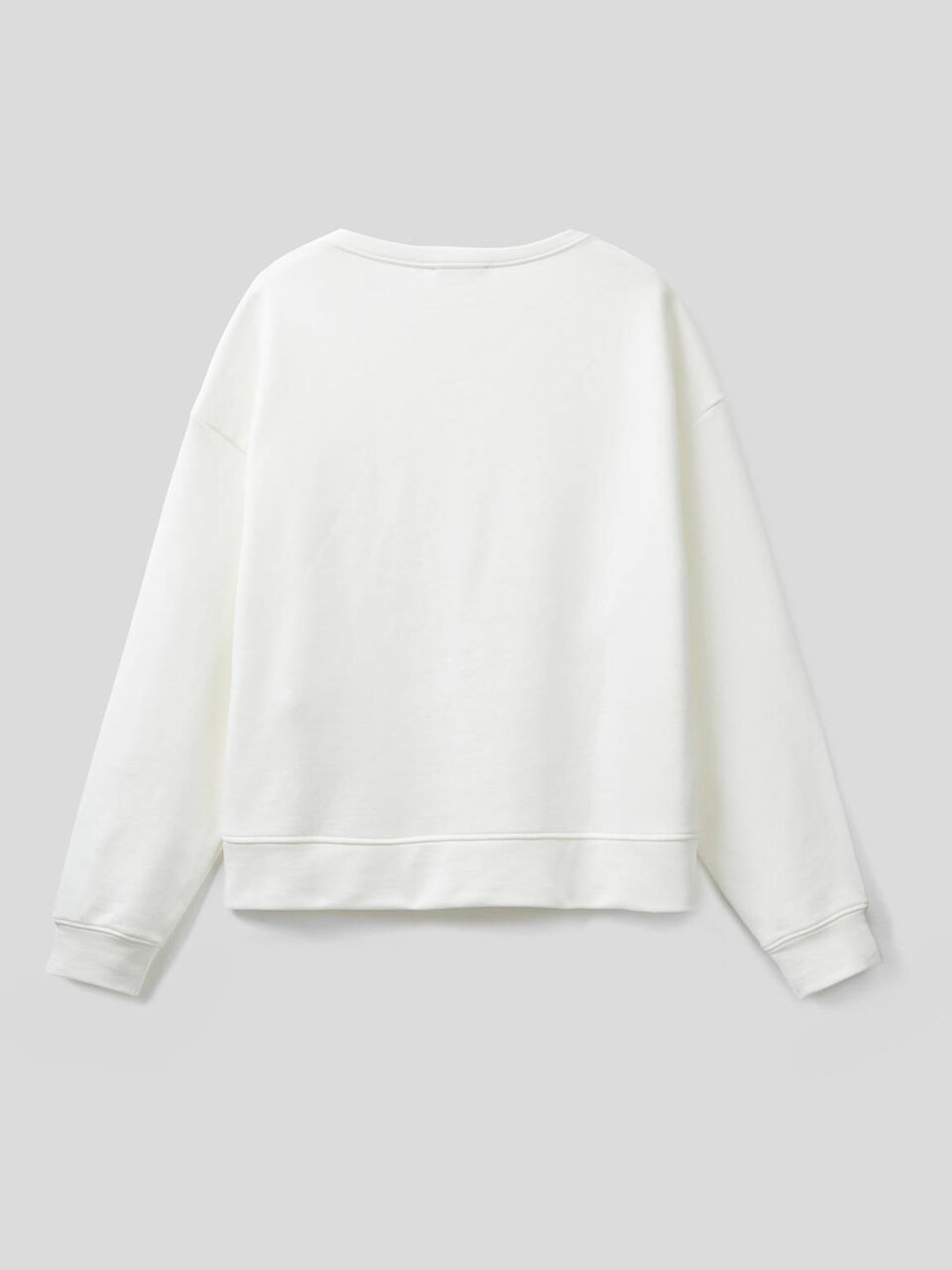 Sudadera de algodón mixto image number 2