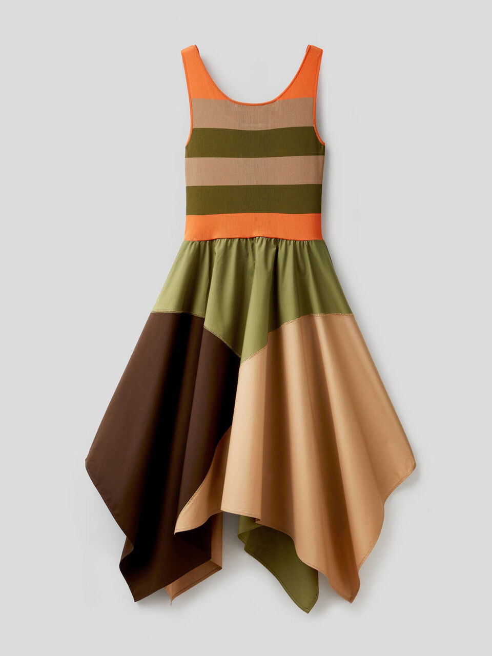 Vestido color block image number 2