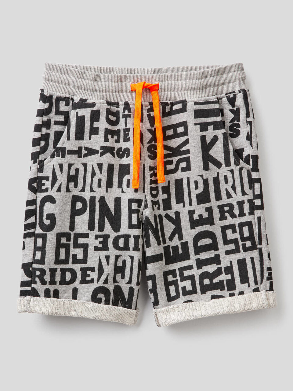 Bermudas de felpa de 100% algodón image number 1