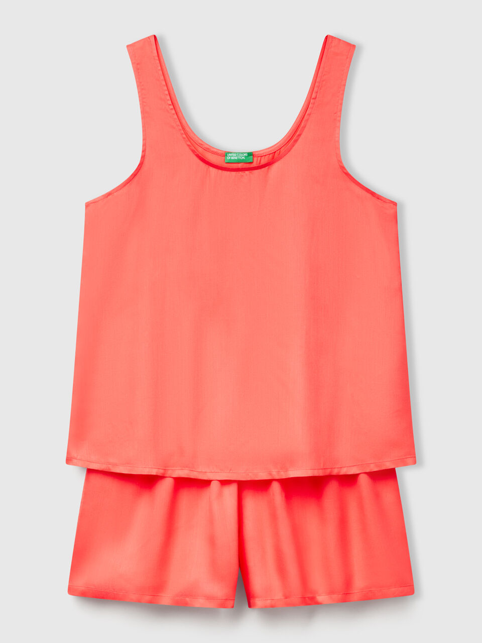 PYJAMA(VEST+SHORTS) Mujer image number 1