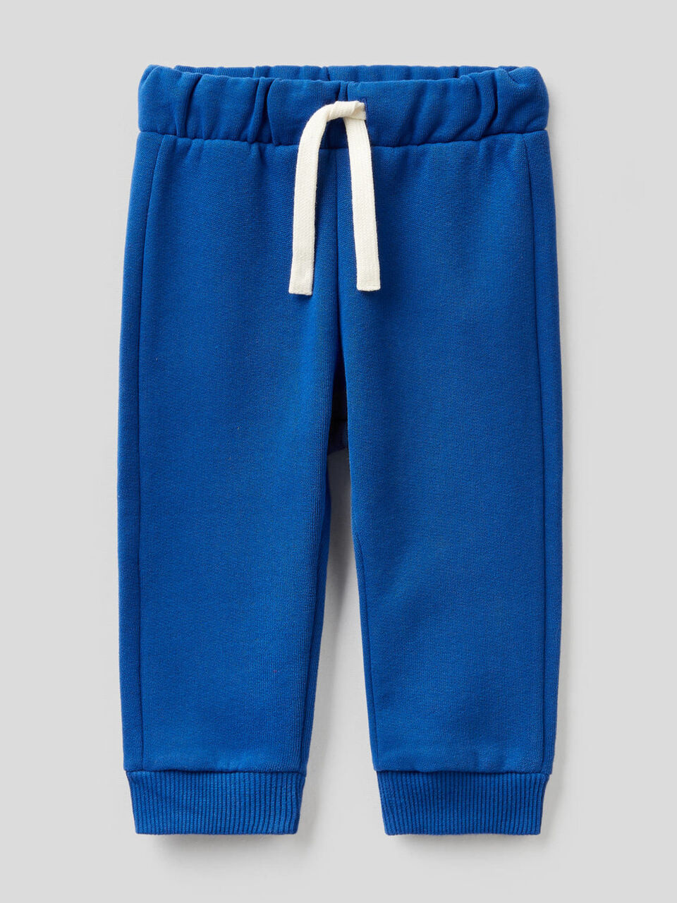 Pantalón de felpa con logotipo bordado image number 1