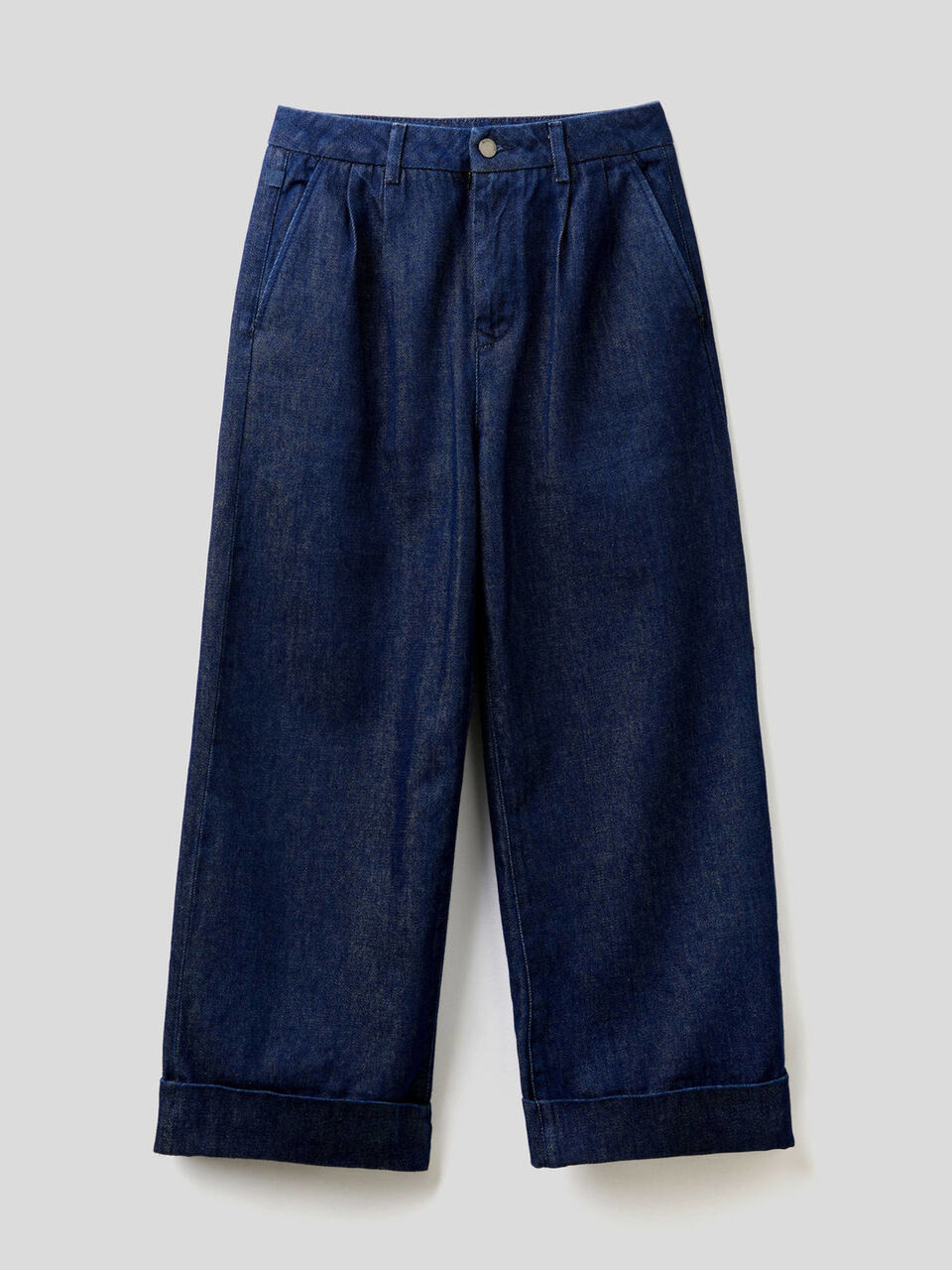 Pantalón vaquero modelo culotte image number 1