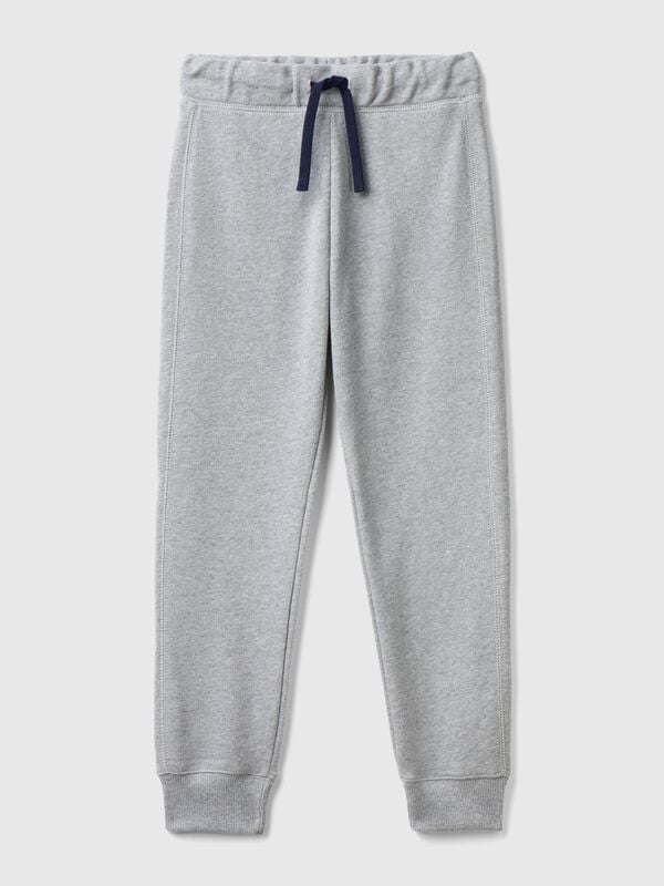 Pantalón de felpa con logotipo Niño