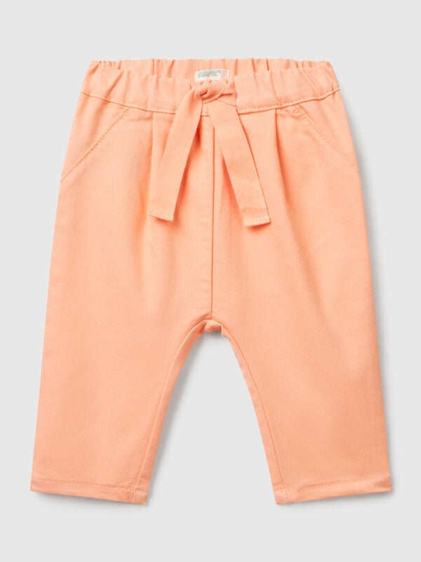 Pantalón elástico con cordón Recién nacidos