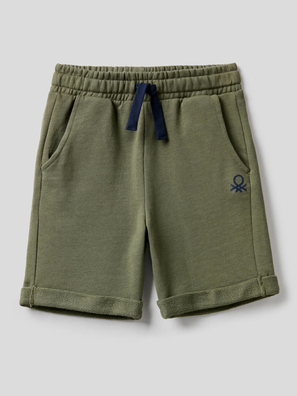 Bermudas de felpa de 100 % algodón image number 1
