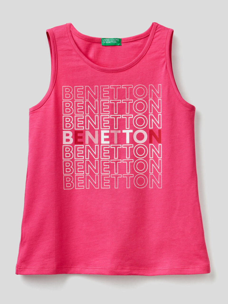 Camiseta con estampado de glitter image number 1