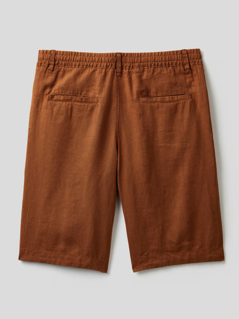 Bermudas de 100 % lino image number 2
