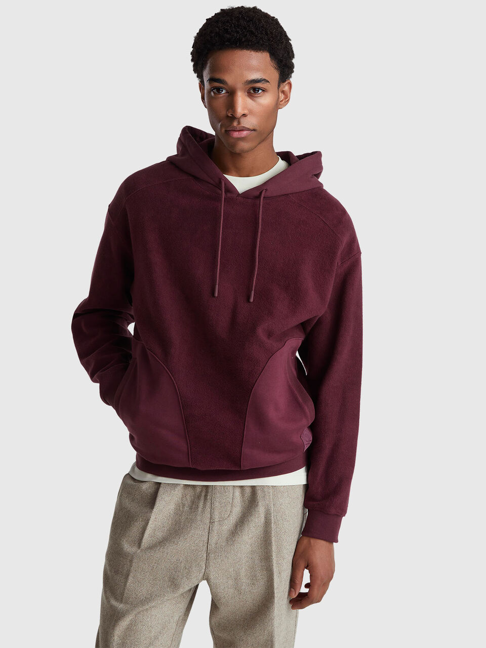 SWEATER W/HOOD Hombre image number null