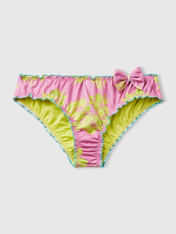 Braguita de baño con estampado floral Niña