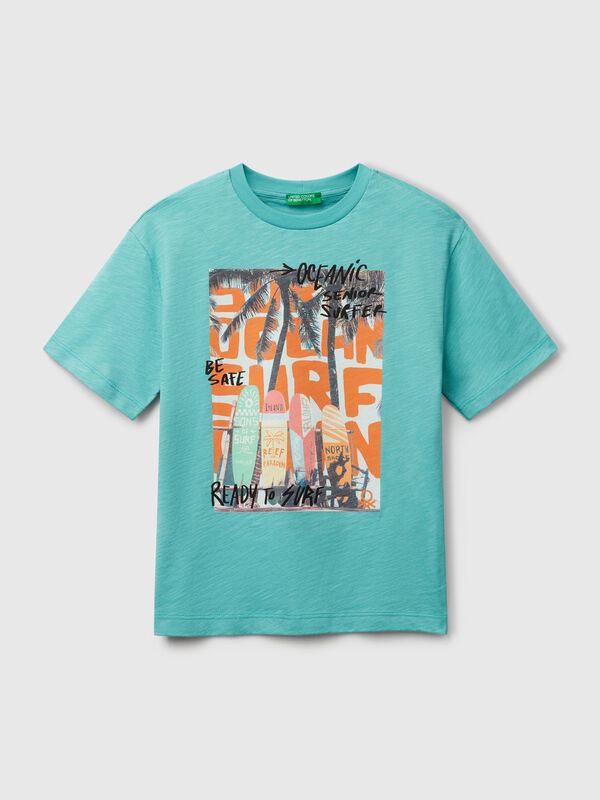 Camiseta con estampado fotográfico Niño