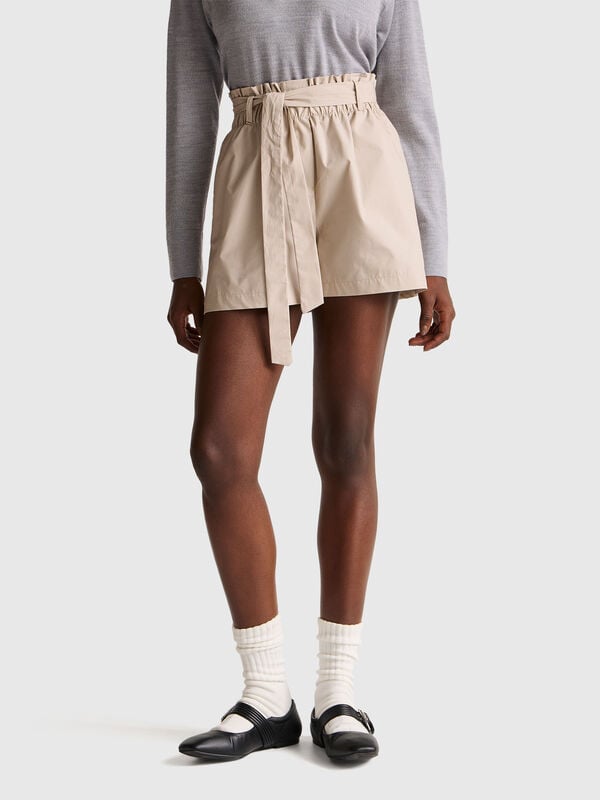 Bermudas con faja Mujer