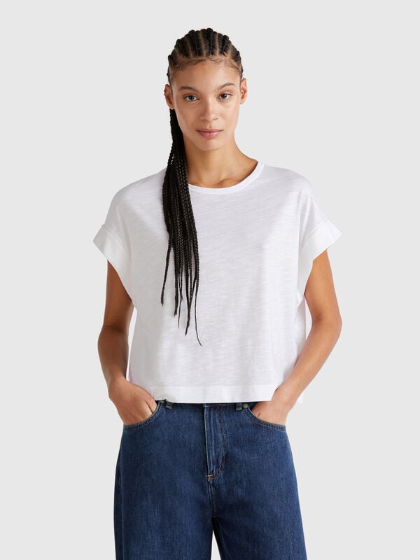 Camiseta de corte cuadrado Mujer