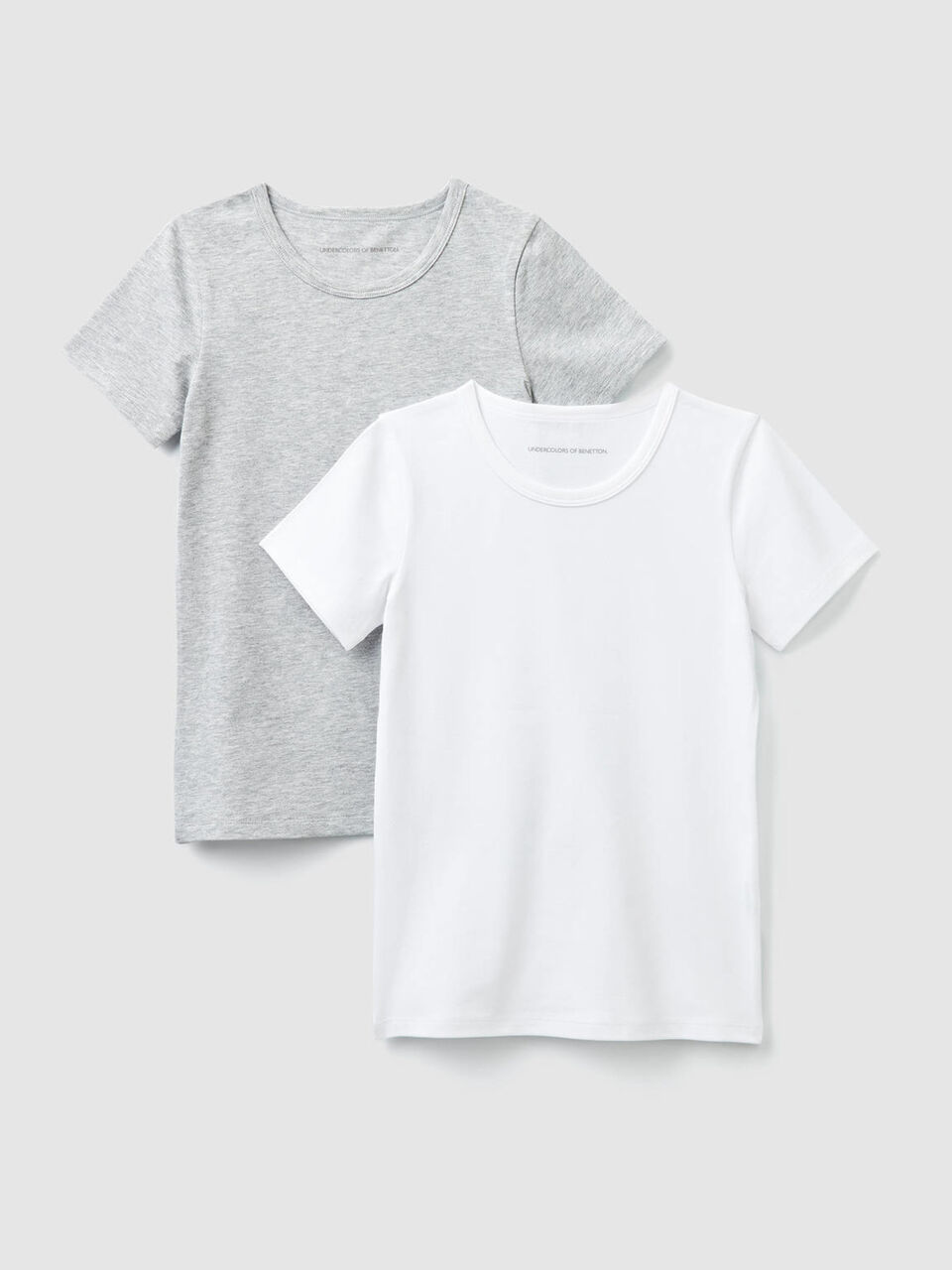 Dos camisetas de algodón elástico image number null