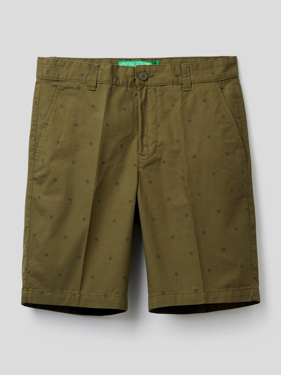 Bermudas estampadas de 100% algodón image number 1