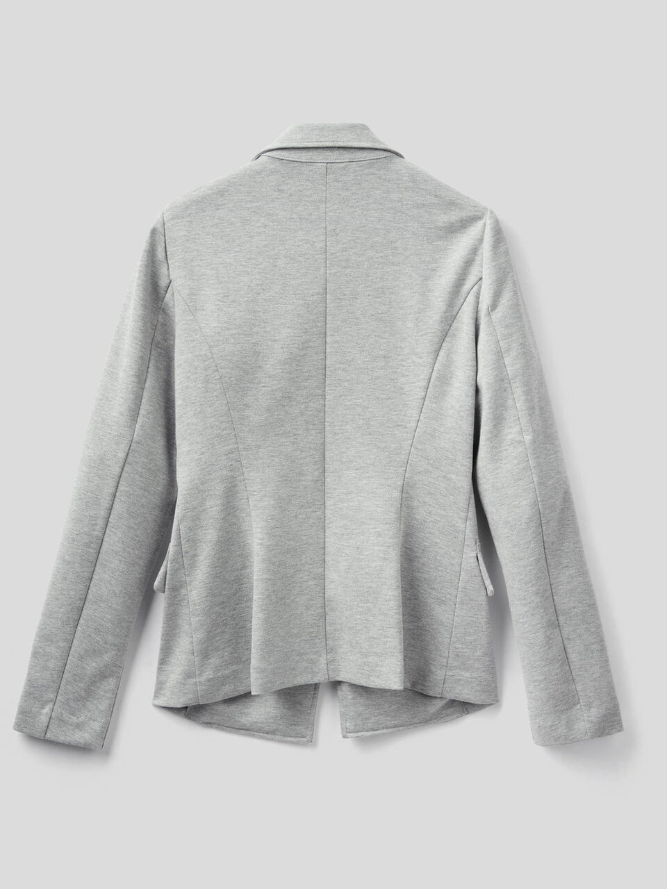 Blazer de algodón mixto elástico image number 2