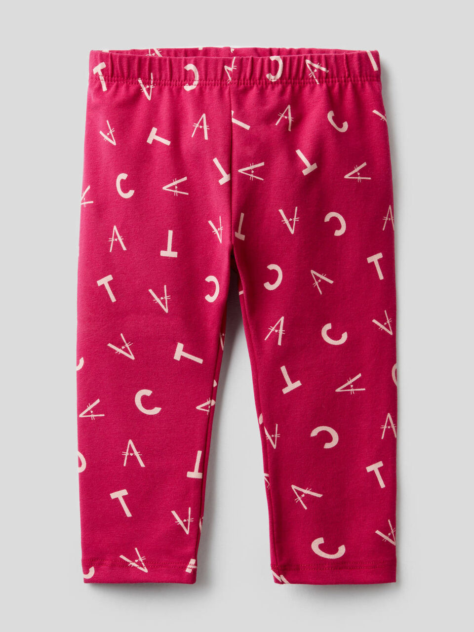 Leggings estampados de algodón elástico image number 1