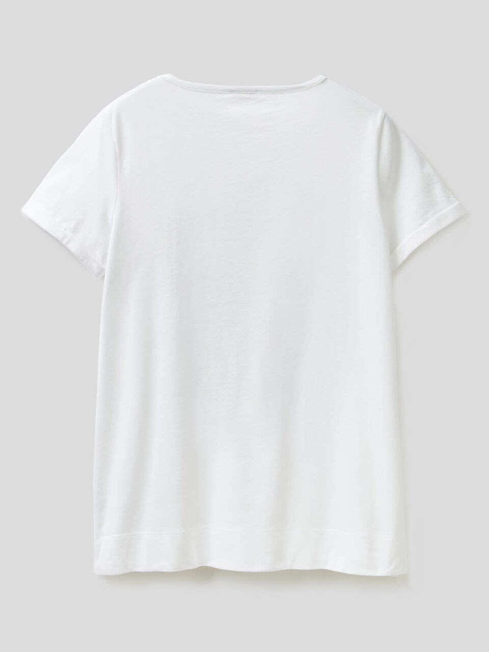 Camiseta de puro algodón bordado image number 2