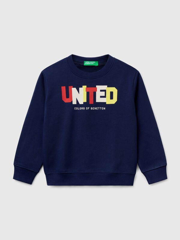 Sudadera de algodón con estampado Niño