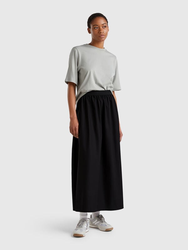 falda midi Mujer
