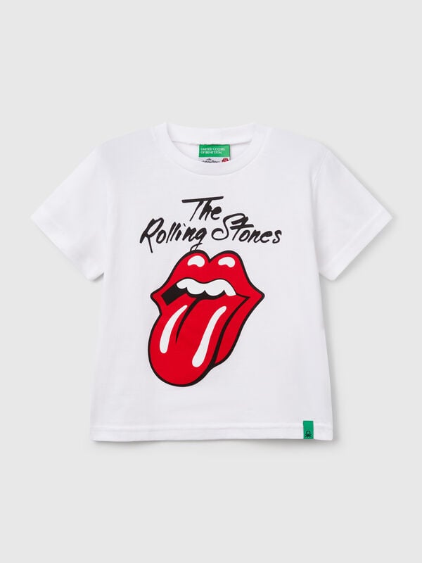 Camiseta con estampado "The Rolling Stones" Niño
