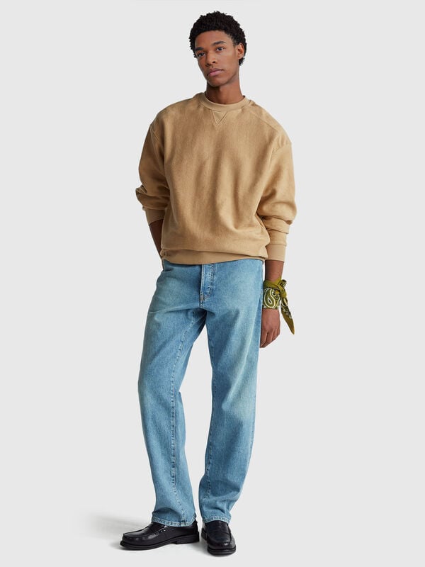 Sudadera de algodón puro Hombre