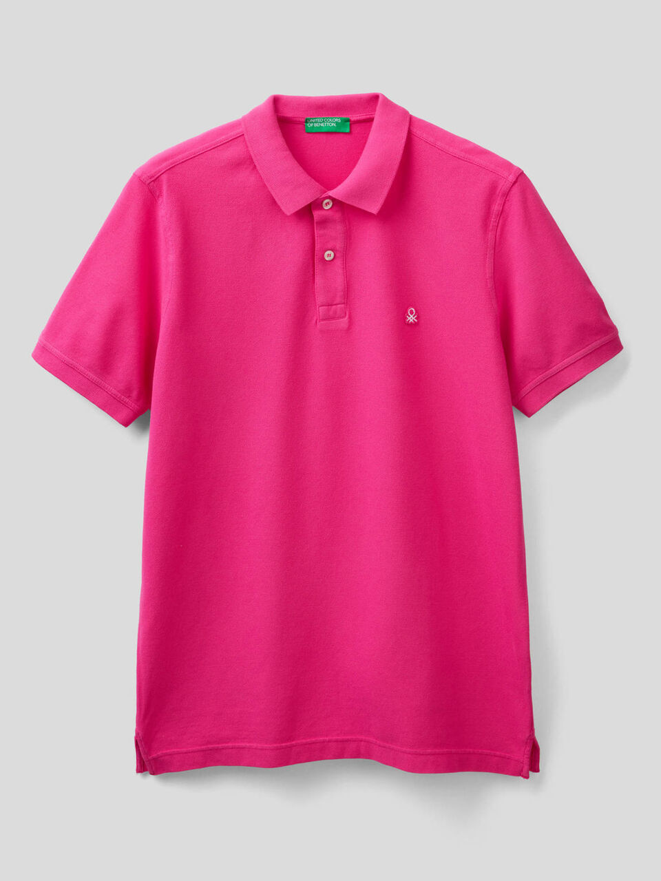 Polo de manga corta de 100 % algodón image number 1
