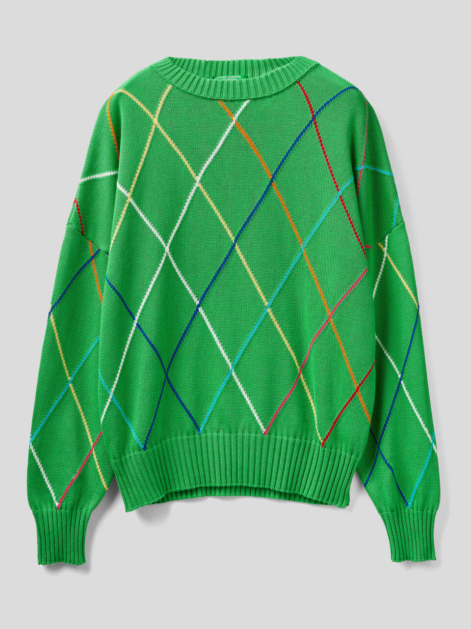 Jersey de rombos multicolor image number 1