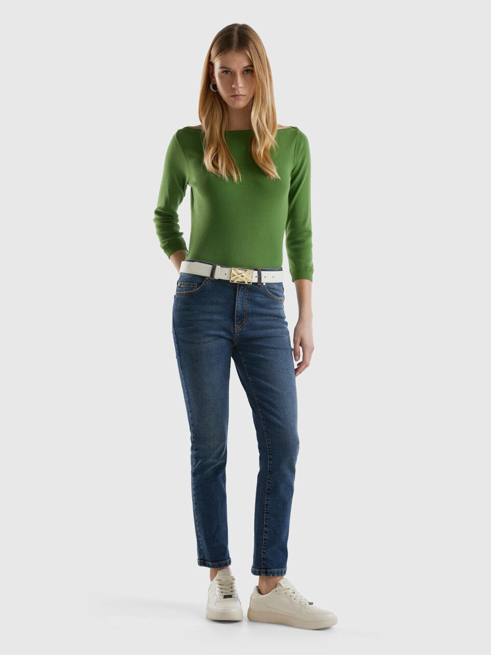 Vaqueros slim fit mujer store