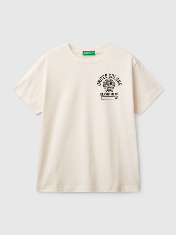 Camiseta de manga corta 100% algodón Niño
