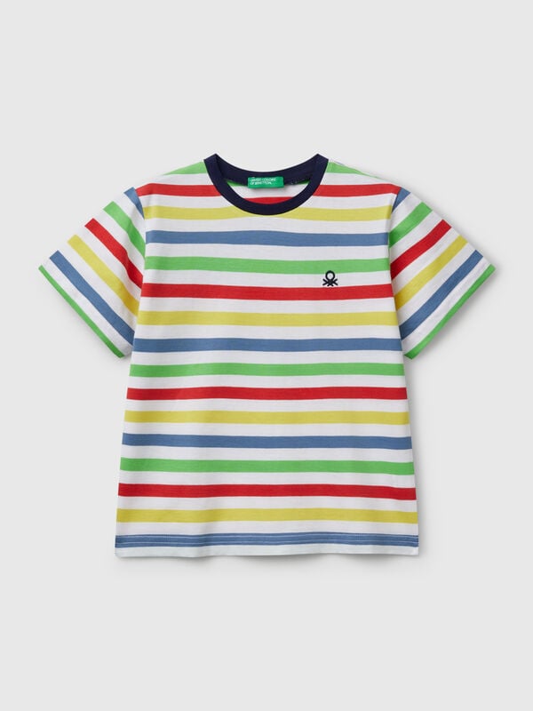 Camiseta rayas 100% algodón Niño