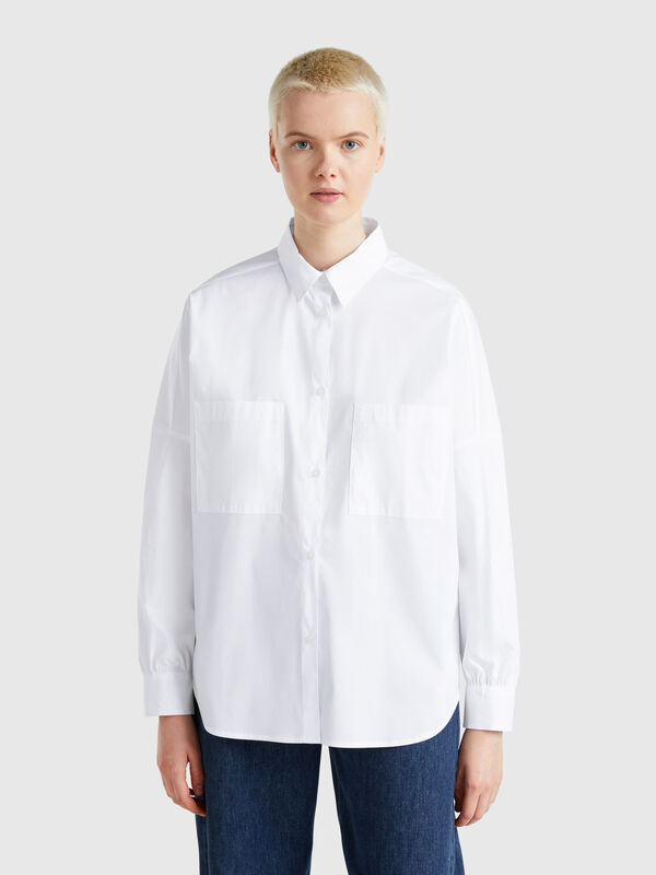 Camisa over fit Mujer
