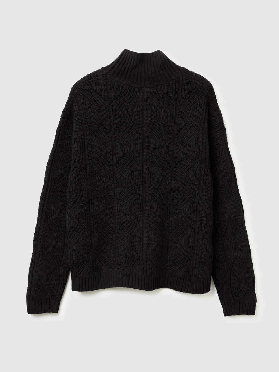 TURTLE NECK SWEATER Mujer image number 2