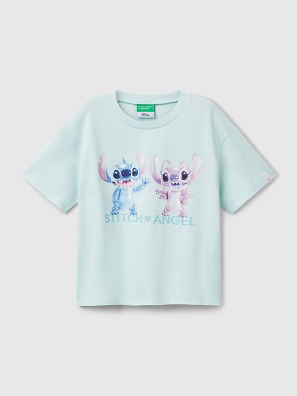 Camiseta boxy fit Lilo &amp; Stitch Niña