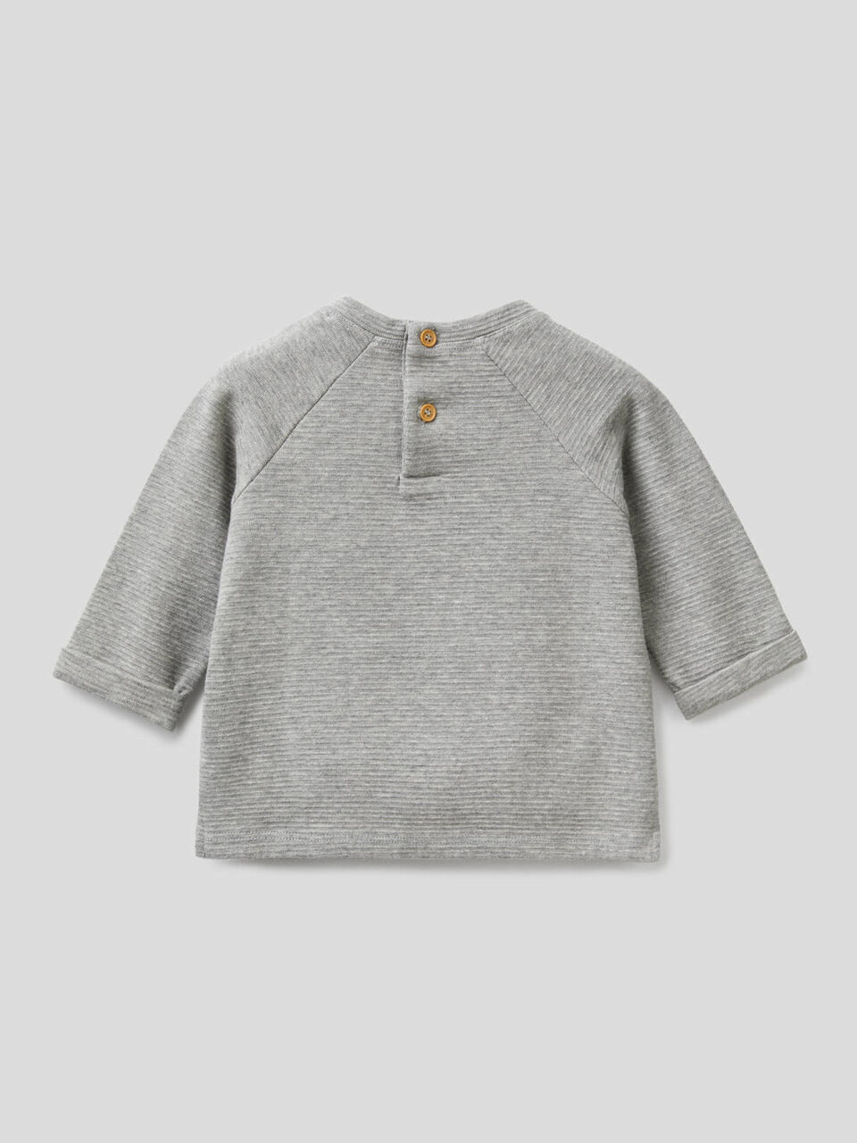 Sudadera de algodón orgánico elástico image number 2