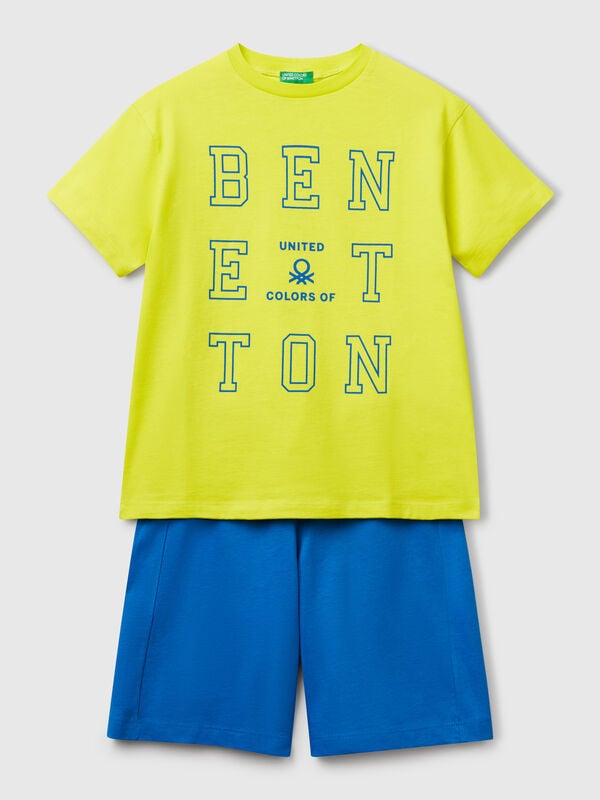 SET T-SHIRT+SHORTS Niño
