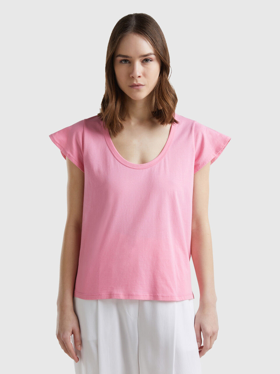 Camisetas benetton new arrivals mujer