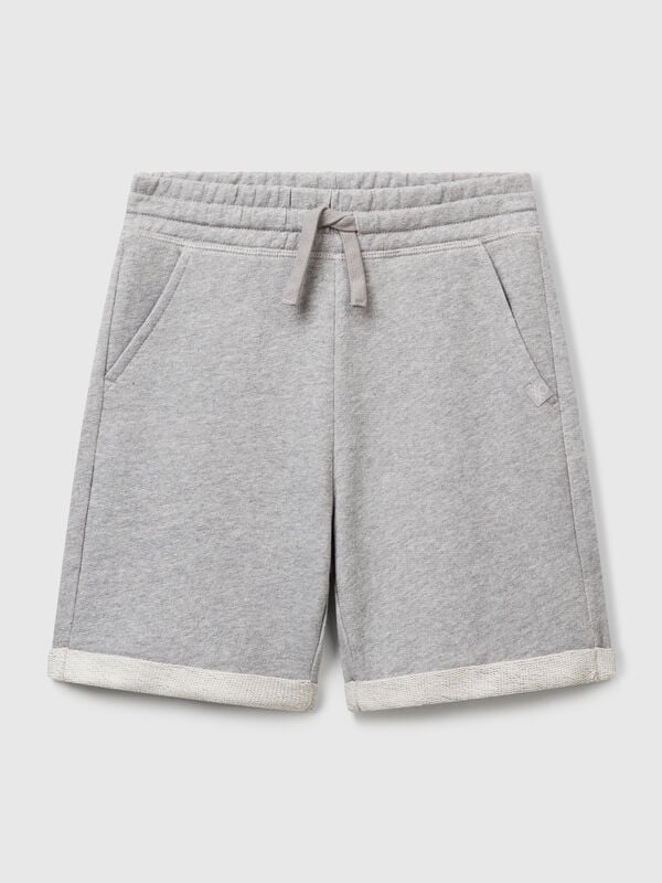 Bermudas de felpa de algodón puro Niño