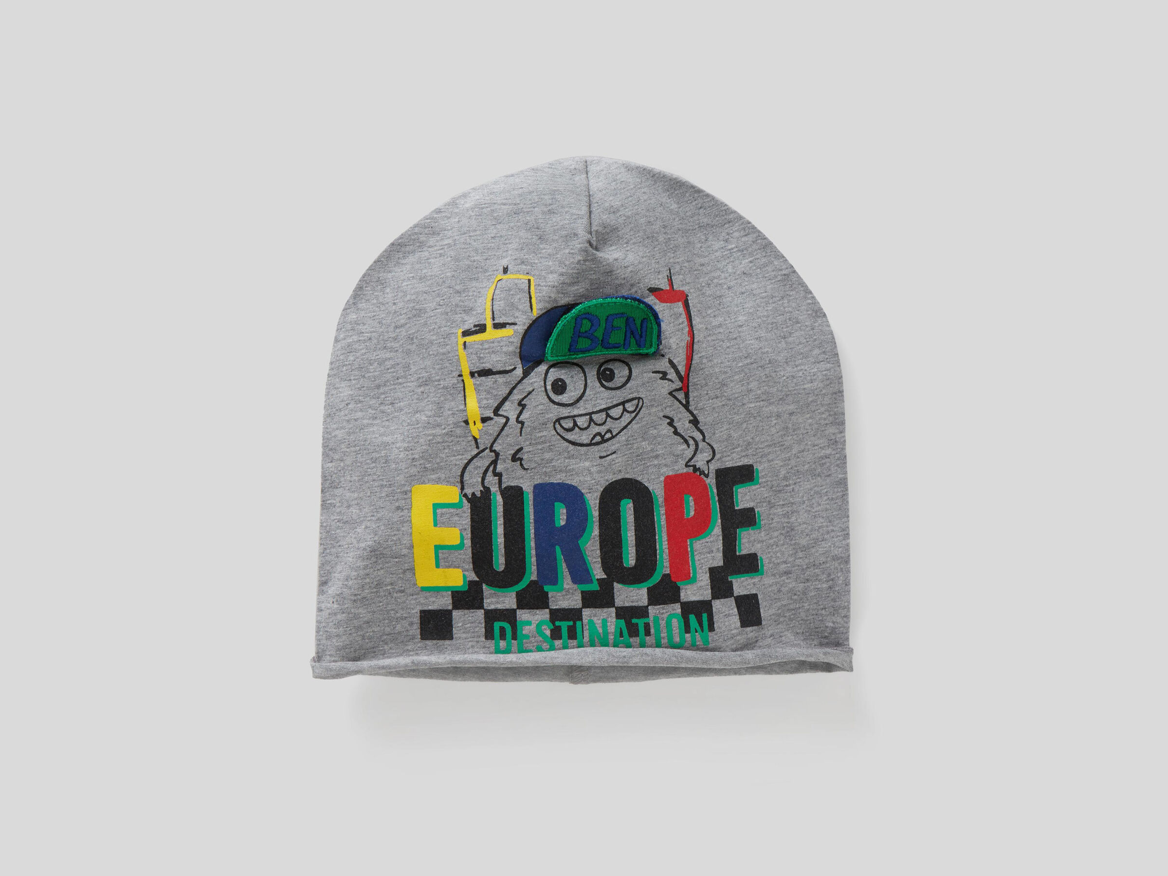 Gorro de algodón con parche image number null